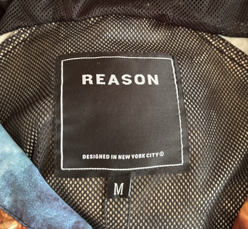 Chaqueta cortavientos con capucha marca Reason Anorak talla Mediano Unisex R3-O17 - Imagen 4 de 9