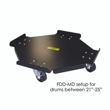 NEW - Multi-Dolly For Up To 25" Drums AD1329-FDD-MD 1000 LBS Capacity Round Cart