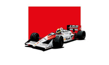 F1 McLaren Flag - Senna Marlboro Racing Team Banner - All Sizes