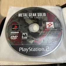 PS2 Metal Gear Solid 2: Sons of Liberty (PS2, 2001) Disc Only