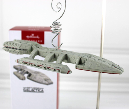 Hallmark Battlestar Galactica Magic Light Ornament Star Ship Christmas 2023 New - Picture 10 of 17