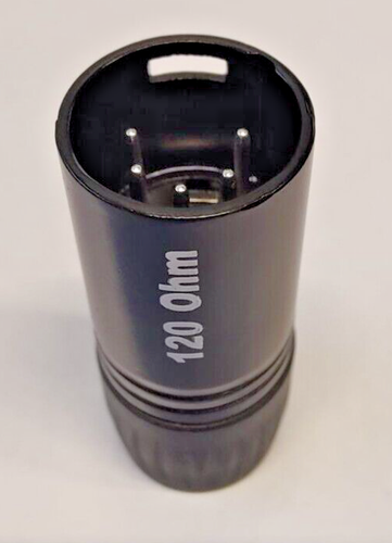 REAN 5 Pin Male XLR DMX Terminator plug DMX5M-TERM - Picture 1 of 3