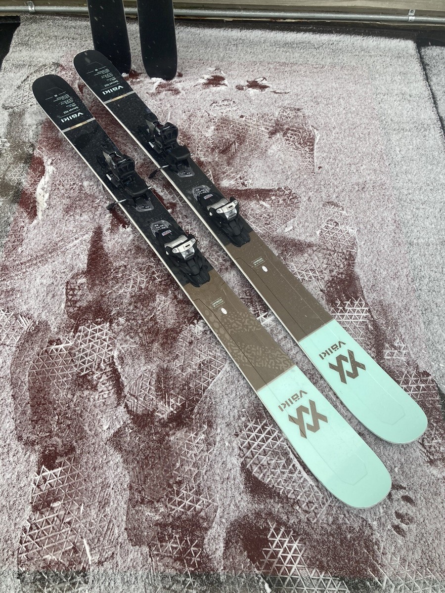 Volkl Secret 102 Women's 156 cm Skis w/Marker Squire 11