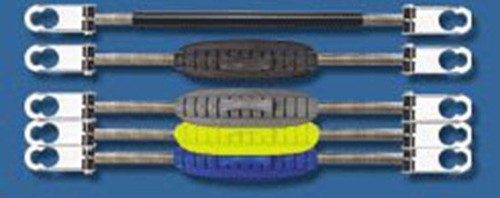 Stainless Steel Rec Diver Colored EZ Spring Fin Straps Scuba Diving Snorkeling