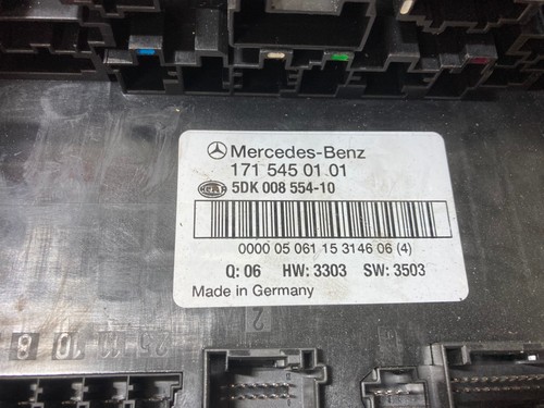 2005 MERCEDES SLK REAR SAM FUSE RELAY BOX 1715450101 - Picture 3 of 4