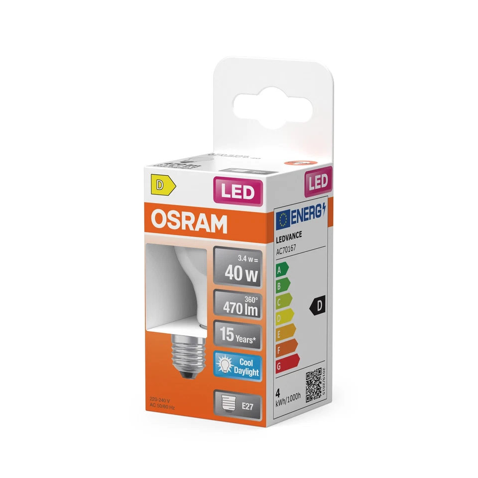 OSRAM Lampe LED  Star Globe P40 Filament, 6 500 K blanc froid lumière du jour, 3 - Photo 2/4
