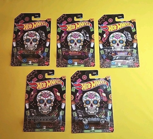 2022 Hot Wheels Halloween Set Day Of The Dead Dia De Los Muertos 🔥 - Picture 2 of 14