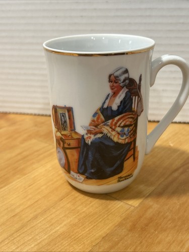 1982 Norman Rockwell Museum Collectors Set Of Four Coffee Mugs With Box - Imagen 7 de 11