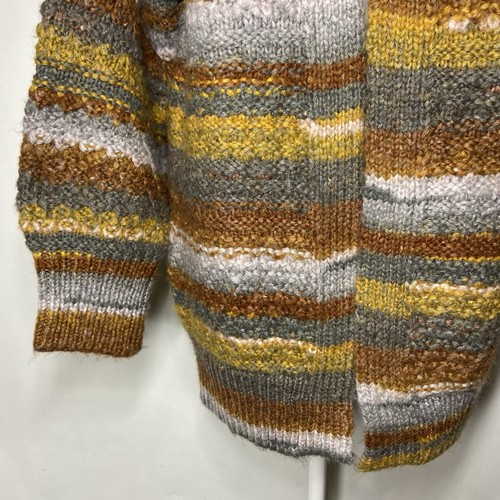 By Anthropologie Size XS Extra Small Chunky Knit Open Front Cardigan Sweater - Picture 3 of 6