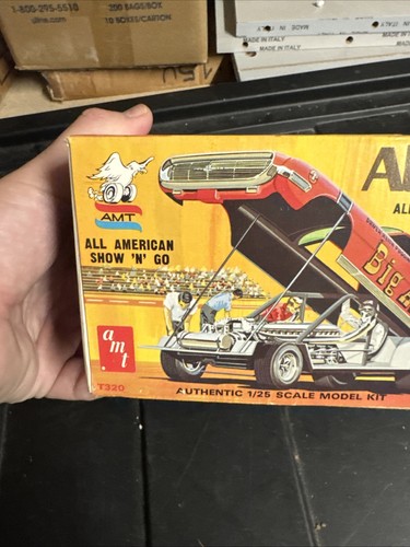 MODEL KING 1/25 SCALE "BIG AL" ALLISON POWERED THUNDERBIRD MODEL KIT Open Box - Bild 4 von 15