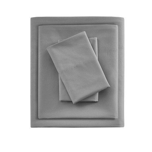 Smart Cool Microfiber Moisture-Wicking Breathable 4 Piece Cooling Sheet Set, ... - Bild 2 von 8
