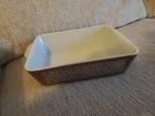 Pyrex Woodland Pattern Refrigerator Dish Vintage 0503