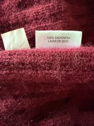 CLUB ROOM 100% CASHMERE CREW NECK LONG SLEEVE PULLOVER SWEATER SIZE XXL - Picture 9 of 10