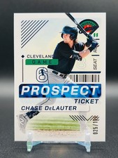 2024 Panini Prospect Edition Chase DeLauter Prospect Ticket Silver /199 #14