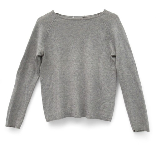 In Cashmere Jumper Size Large Grey Soft Round Neck Ladies Long Sleeve - Preloved - 第 14/24 張圖片