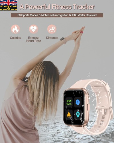 1.8" Touch Screen BT Calling Smartwatch Alexa Built-in Activity Tracker (B845) - Picture 3 of 11