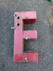 Vintage Porcelain Letter E Neon Sign