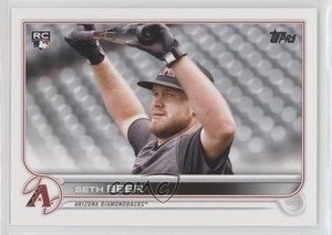 2022 Topps Series 2 Image Variation SP Image Variation Seth Beer #345 Rookie RC