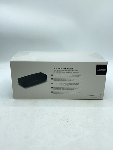BOSE Altoparlante Bluetooth SoundLink Mini II Edizione Speciale Triplo Nero Usato - Foto 2 di 9