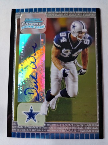 (4) 2005 DEMARCUS WARE BOWMAN CHROME AUTOGRAPH + TOPPS & TOPPS CHROME ROOKIES - Picture 4 of 8