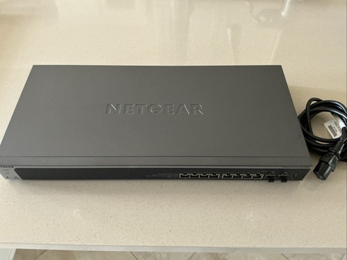 Netgear XS708T V1 8 Port 10-Gigabyte Smart Managed Ethernet Switch