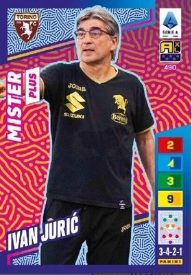 Panini Footballers Adrenalyn XL Serie A 2023-24 490 Ivan Juric Torino Mister PLUS