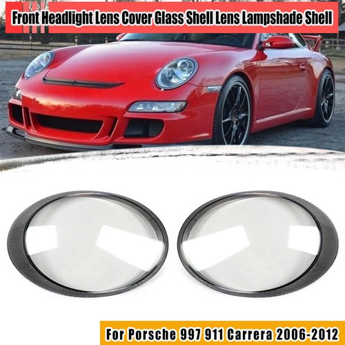 Vetro Faro Proiettore Vetro Per Porsche 911 Carrera 997 06-12 Copertura, - Foto 14 di 15