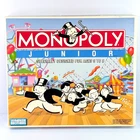 1990 Monopoly Junior Jr. Parker Brothers 100% COMPLETE Board Game Vintage