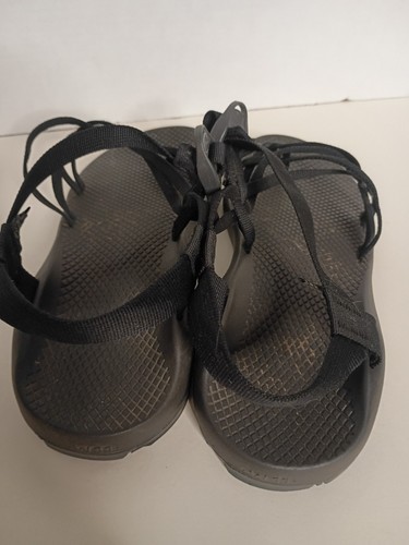 CHACOS ZCloud X2 Sport Sandal Strappy All Black--Women's Size 11 - Picture 5 of 7