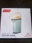 Dash® Fresh Pop Popcorn Maker in Aqua New In Box