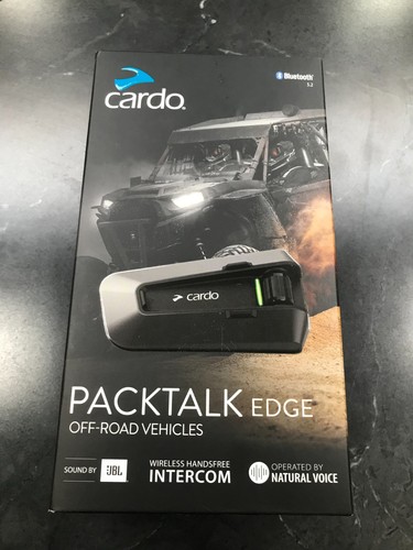 CARDO PACKTALK EDGE SINGLE ORV EDITION Offroad Edition PT200050 - Picture 1 of 3