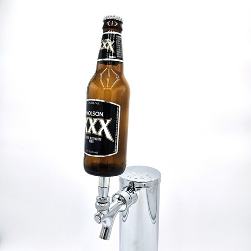 Molson XXX beer tap handle Kegerator Wedding Mancave Gift Bar Draft Faucet Knob. - Imagen 3 de 8