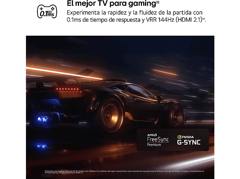 TV OLED 42" - LG OLED42C45LA, OLED 4K, Procesador Inteligente 4K α9 Gen7, Smart  - Imagen 4 de 4