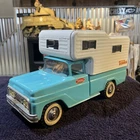 1963 Turquoise TONKA CAMPER TRUCK Vintage 1960's All Original