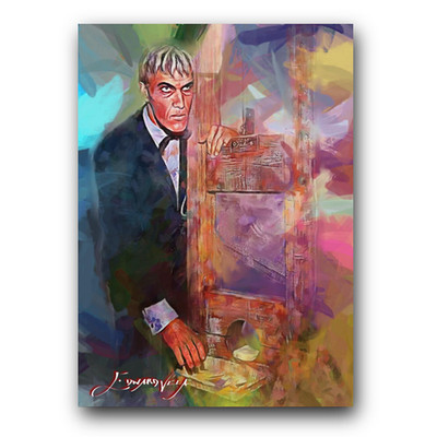 Lurch Art Card Limited 28/50 Edward Vela Signed (Movies Characters)