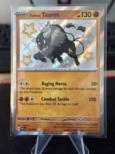 Paldean Tauros #172 Baby Shiny Pokemon Paldean Fates