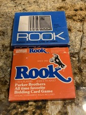 Vintage Parker Brothers Rook Bidding Card Game Lot Of 2 READ