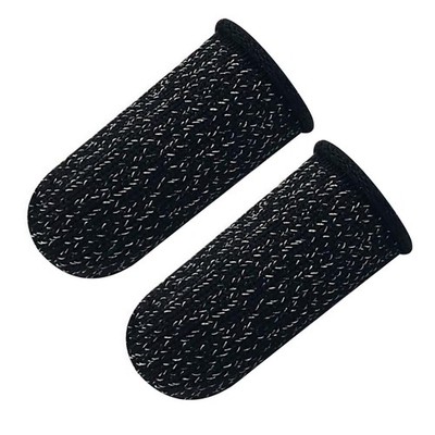 2Pcs Breathable Anti-Sweat Finger Sleeve Thumb For PUBG Phone/Tablet Game K
