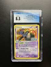 CGC 8.5 Grumpig 20/100 Reverse Holo EX Crystal Guardians Pokemon