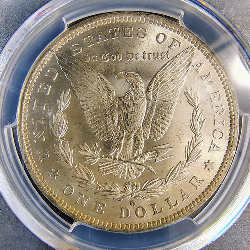 1883-O Morgan Silver Dollar - New Orleans - 90% Silver - PCGS MS 64 - Picture 4 of 16