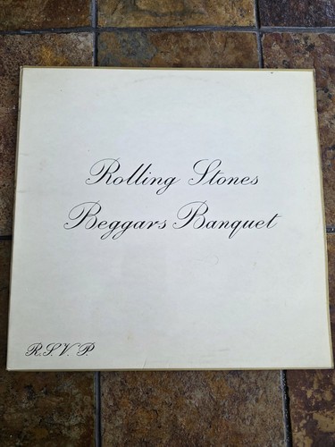 Rolling Stones Beggars Banquet Vintage Record Album SKL4955 - Decca