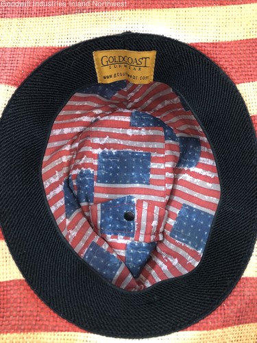 Men's Womens Goldcoast Sunwear Red Tan & Blue USA Flag Design Cowboy Hat OS - Picture 7 of 10
