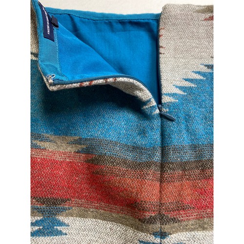 American Eagle Micro Mini Skirt Boho Tribal Aztec Navajo Wool Blend Size 6 Lined - Picture 4 of 9