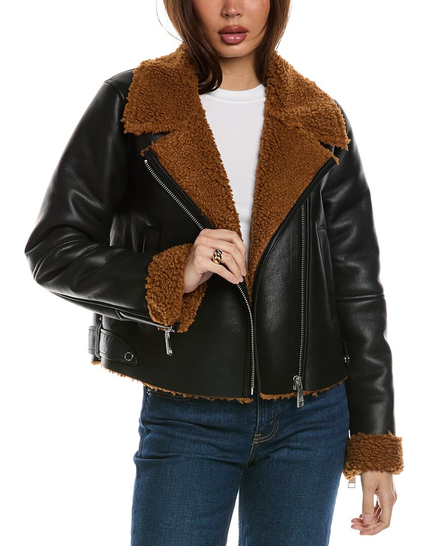 Мотокуртка Rebecca Minkoff Женская черная S