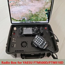 Waterproof Outdoor Emergency Communication Radio Box for YAESU FTM500D/ FTM510D