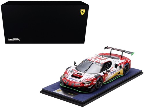 2023 Ferrari 296 GT3 #30 Earl Bamber 1/18 Model Car with Display Case - Frika... - Picture 3 of 3