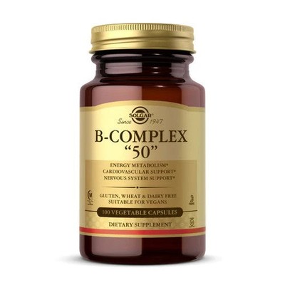 B-Complex 50 100 Veg Caps  by Solgar