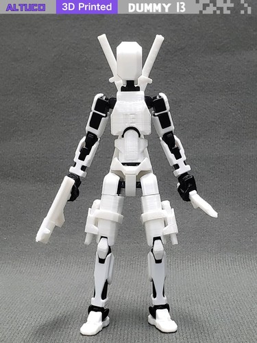 T13 Action Figure with Lots of Accessories3D Printed Multi-Jointed Titan13 F - Picture 4 of 7