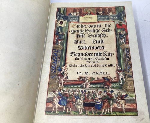 The Luther Bible of 1534 Complete Facsimile Edition Taschen Volumes 1-2 - Picture 3 of 8