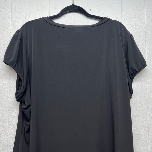 Worthington Black Top Womens 3X Office Career Business Dressy Workwear Stretch  - Picture 7 of 12